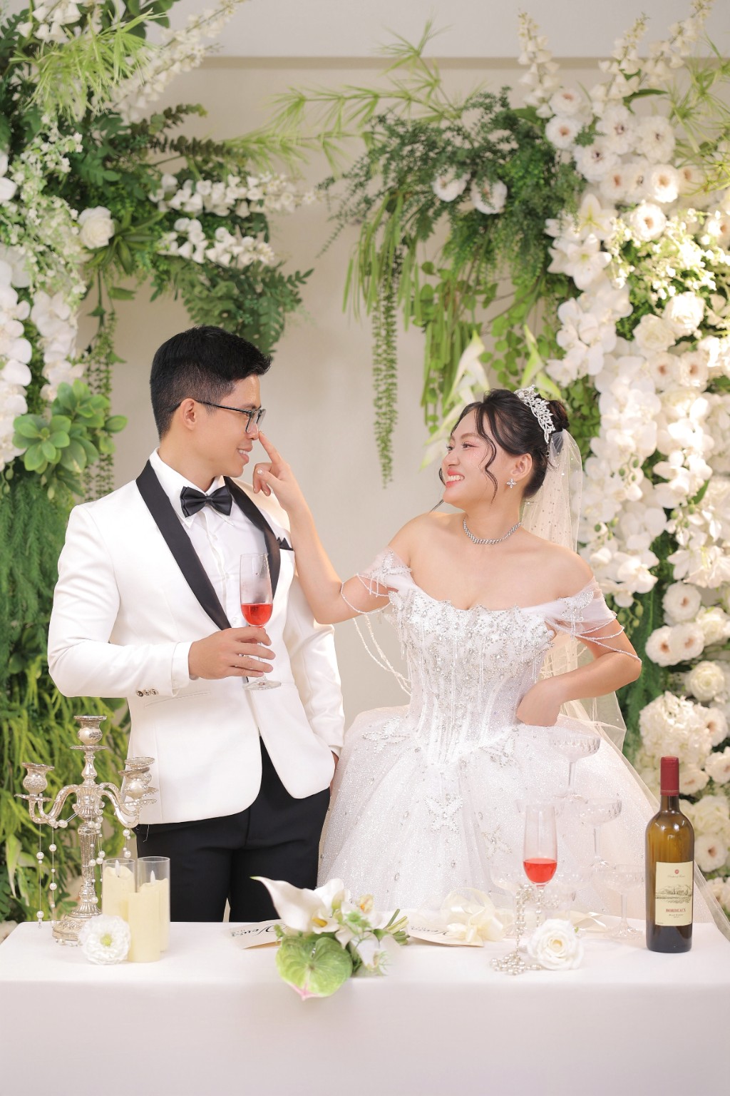 Nhật và Linh trong bộ ảnh cưới