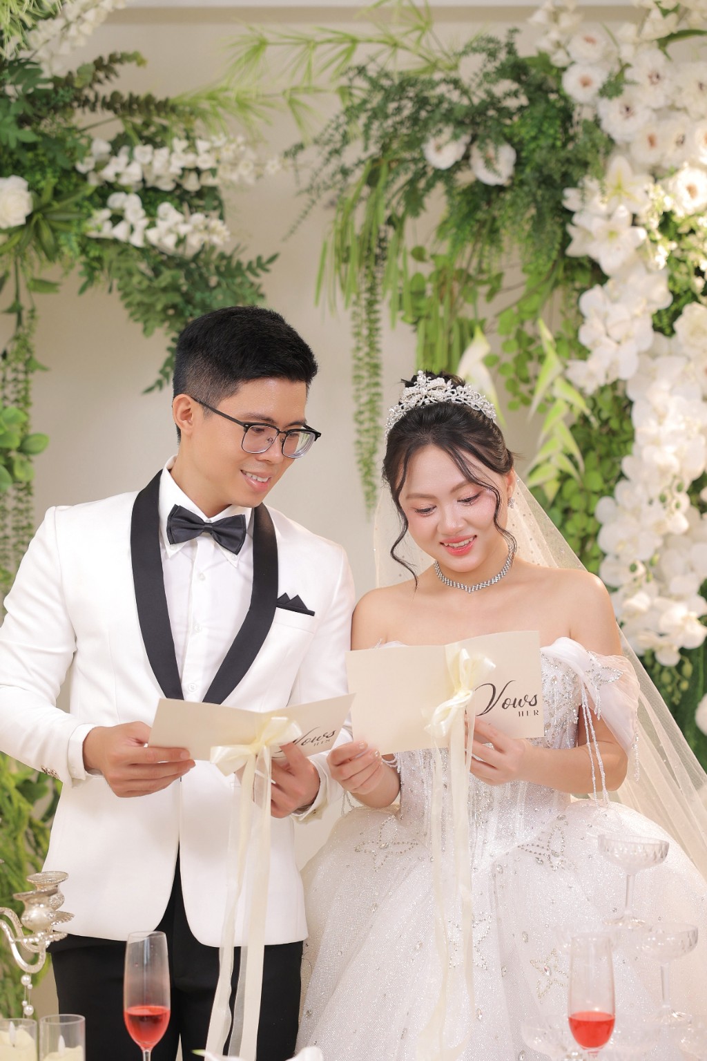 Khoảnh khắc cưới của Nhật và Linh