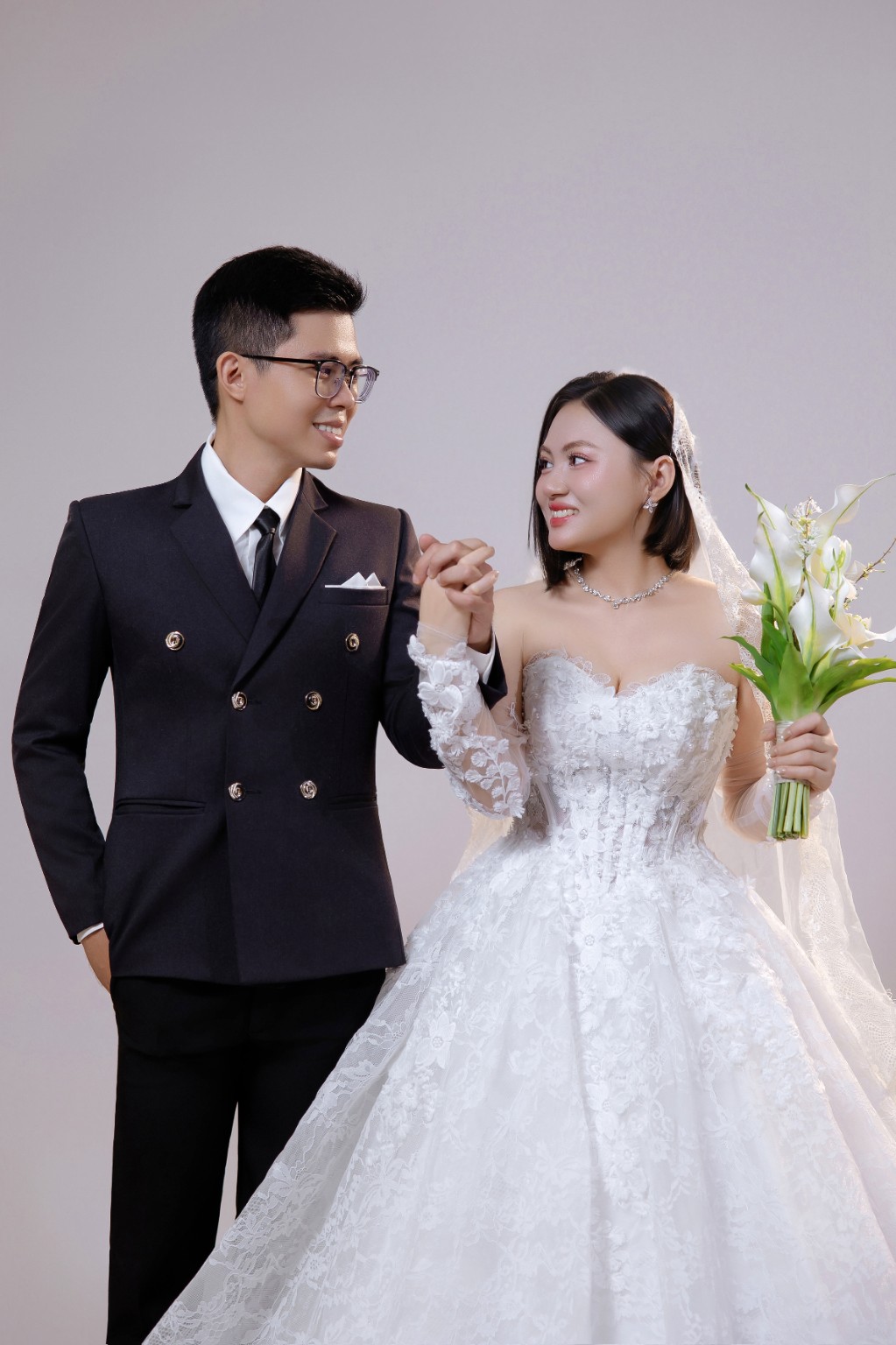 Nhật và Linh trong bộ ảnh cưới